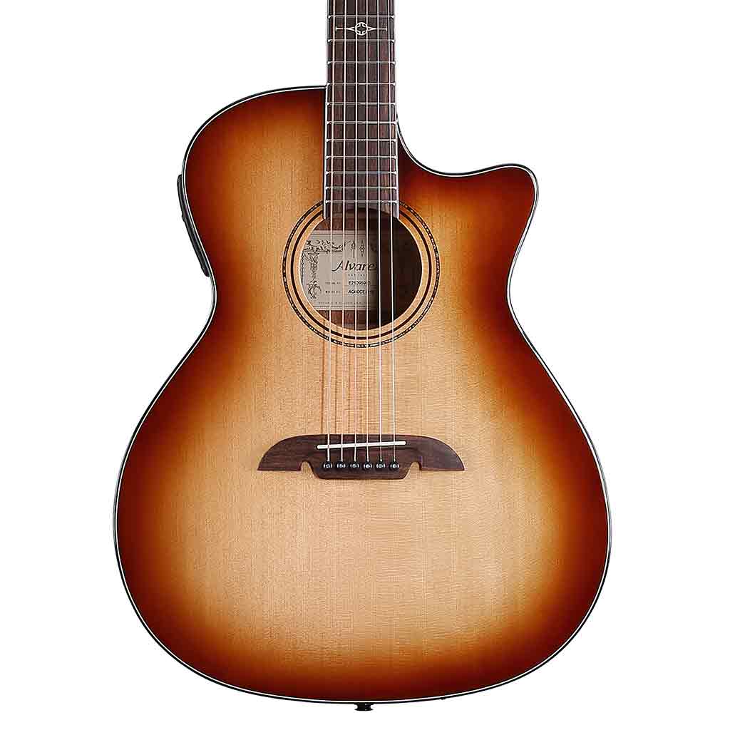 Alvarez AG60CESHB Grand Auditorium Acoustic-Electric Guitar-Andy's Music