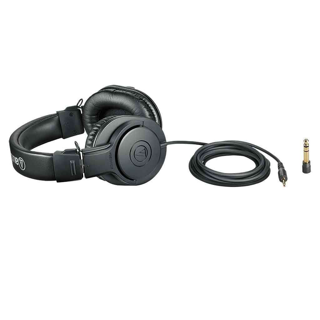 Audio Technica ATH-M20X Professional Monitor Headphones-Andy's Music