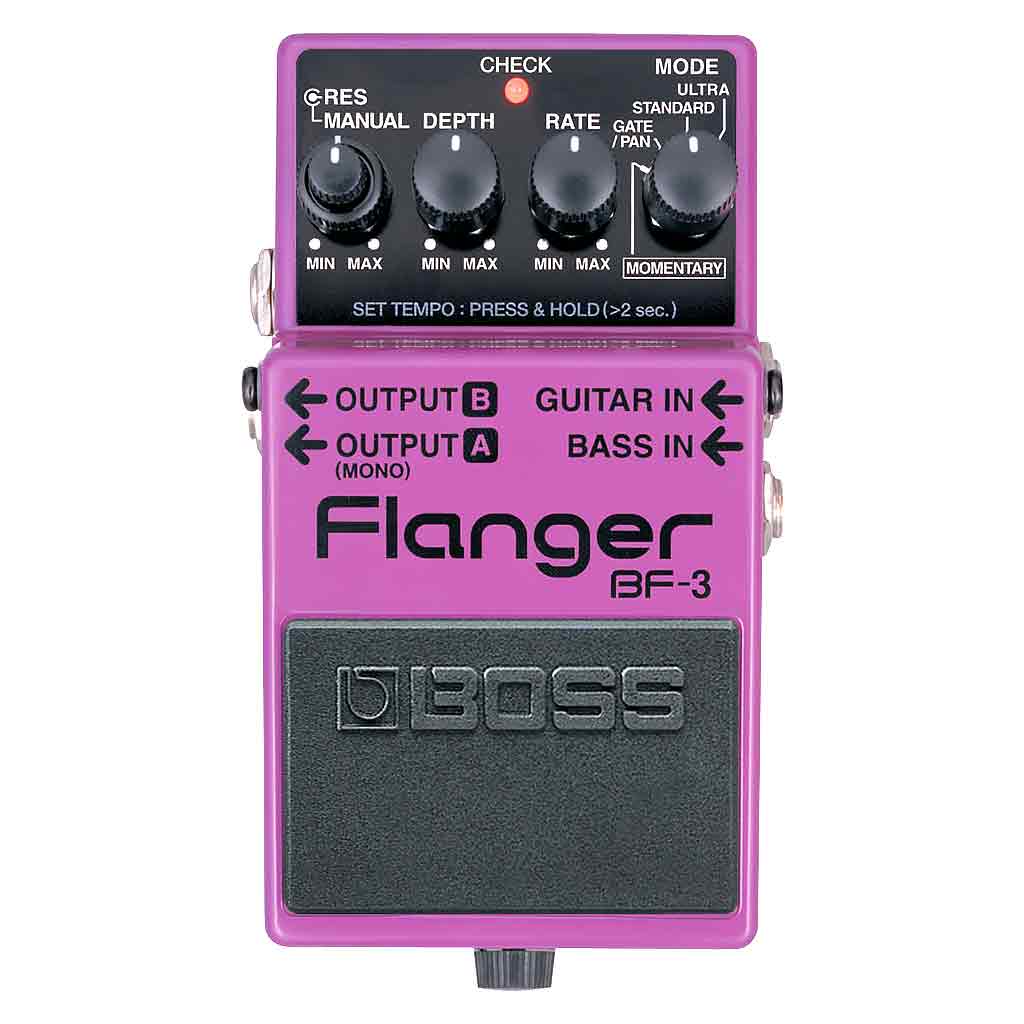 boutique flanger pedal Boss BF-3 Flanger
