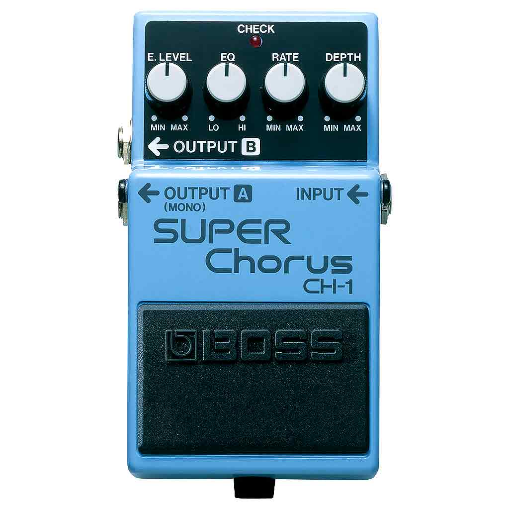 classic chorus pedal Boss CH-1 Super Chorus Pedal