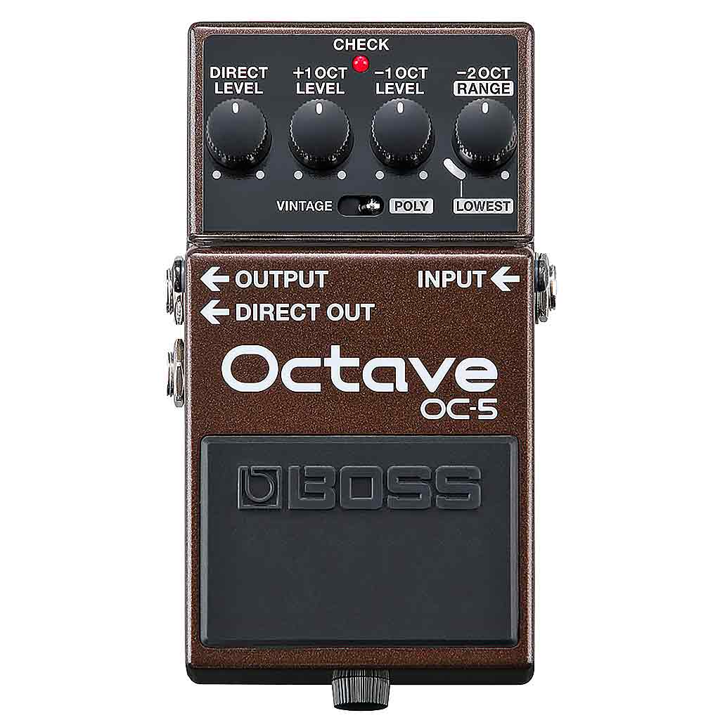 guitar octaver pedal Boss OC-5 Octave Pedal