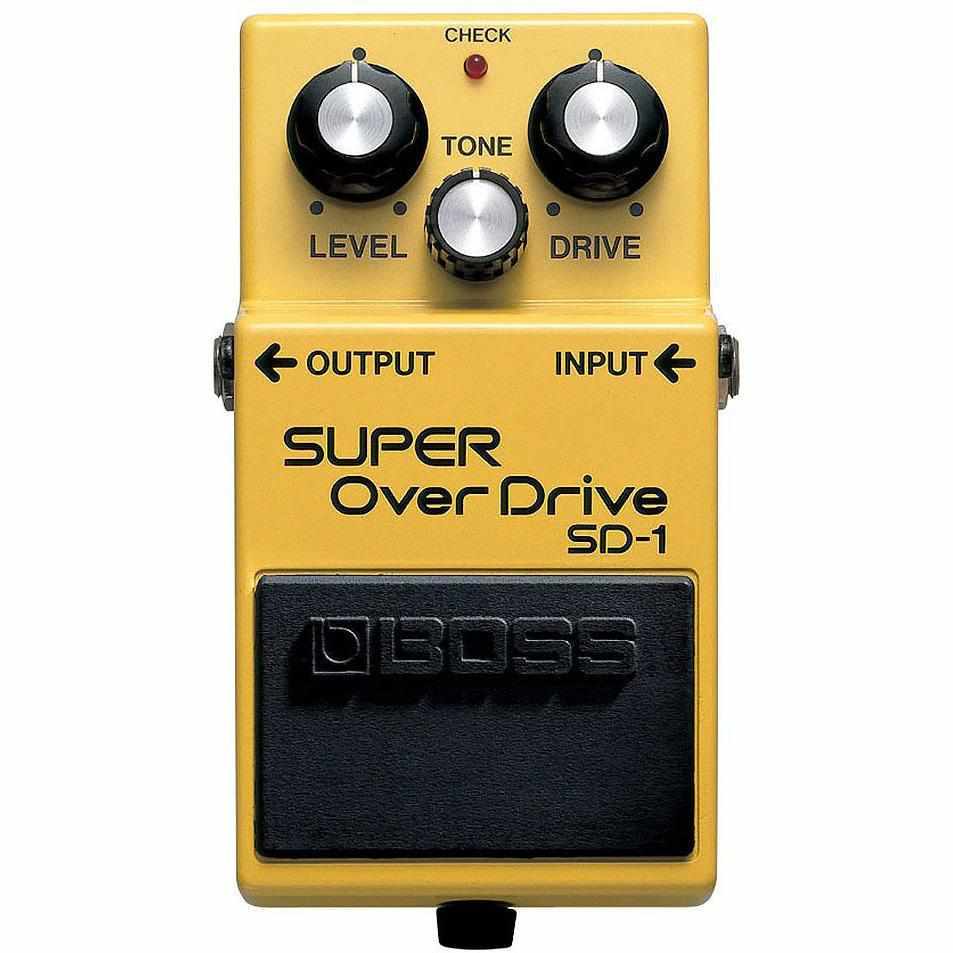 boss overdrive pedal Boss Super Overdrive SD-1 Pedal