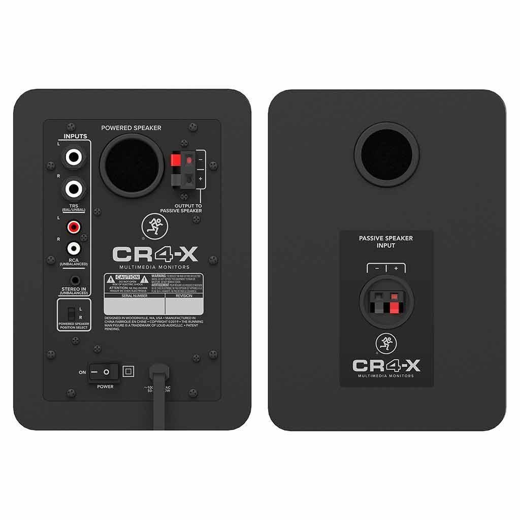 Mackie CR4-X 50 Watt Creative Reference Multimedia Monitors-Andy's Music