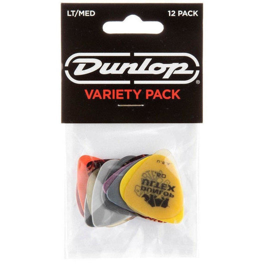 Dunlop Guitar Pick Variety Pack Light/Medium Gauge - 12 Pack PVP101-Andy's Music