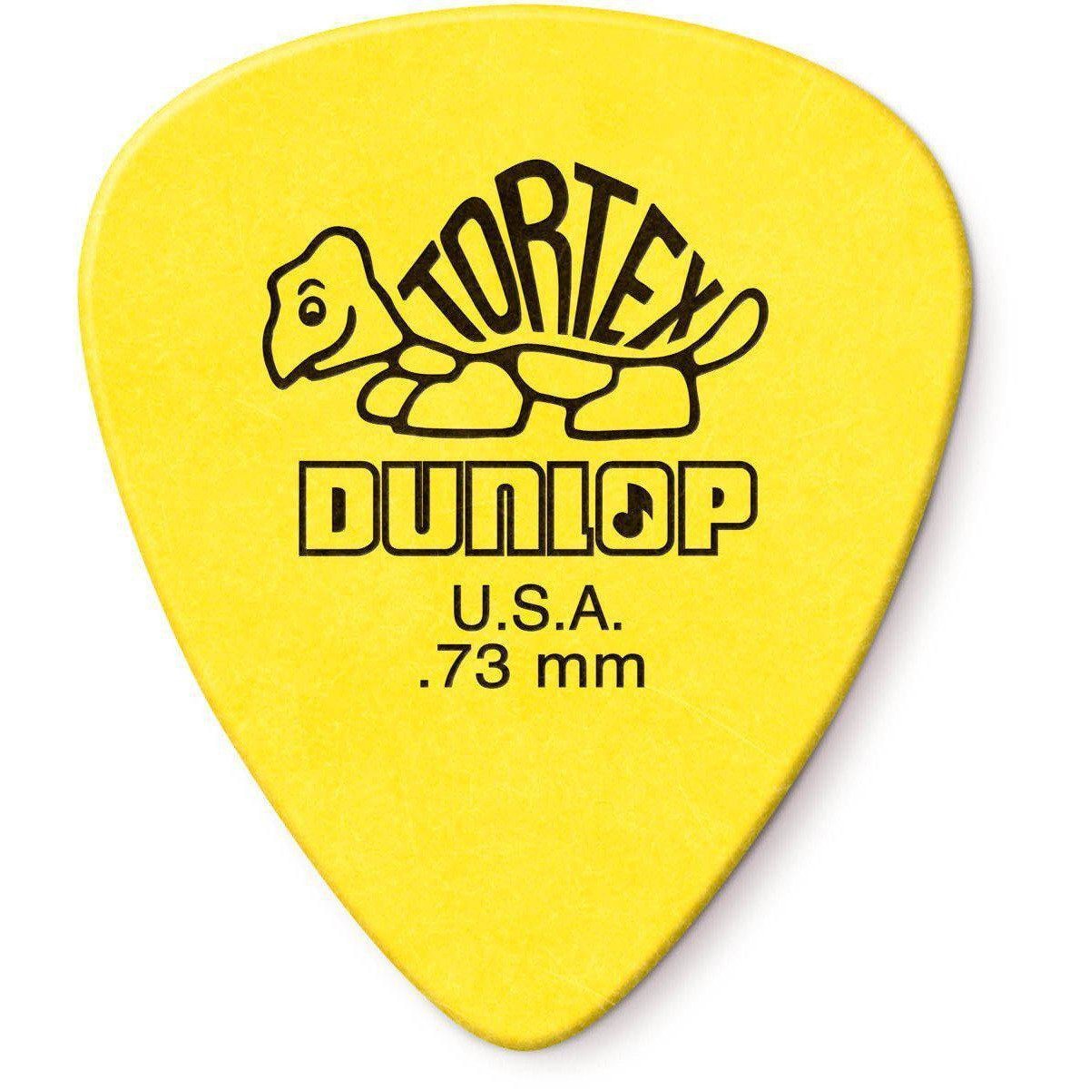 Dunlop Tortex Guitar Picks 12-Pack-0.73mm-Andy's Music
