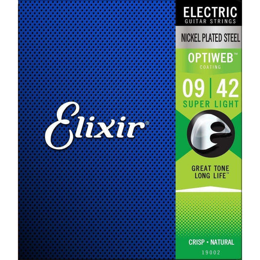 Elixir OptiWeb Electric Super Light 9-42 19002-Andy's Music