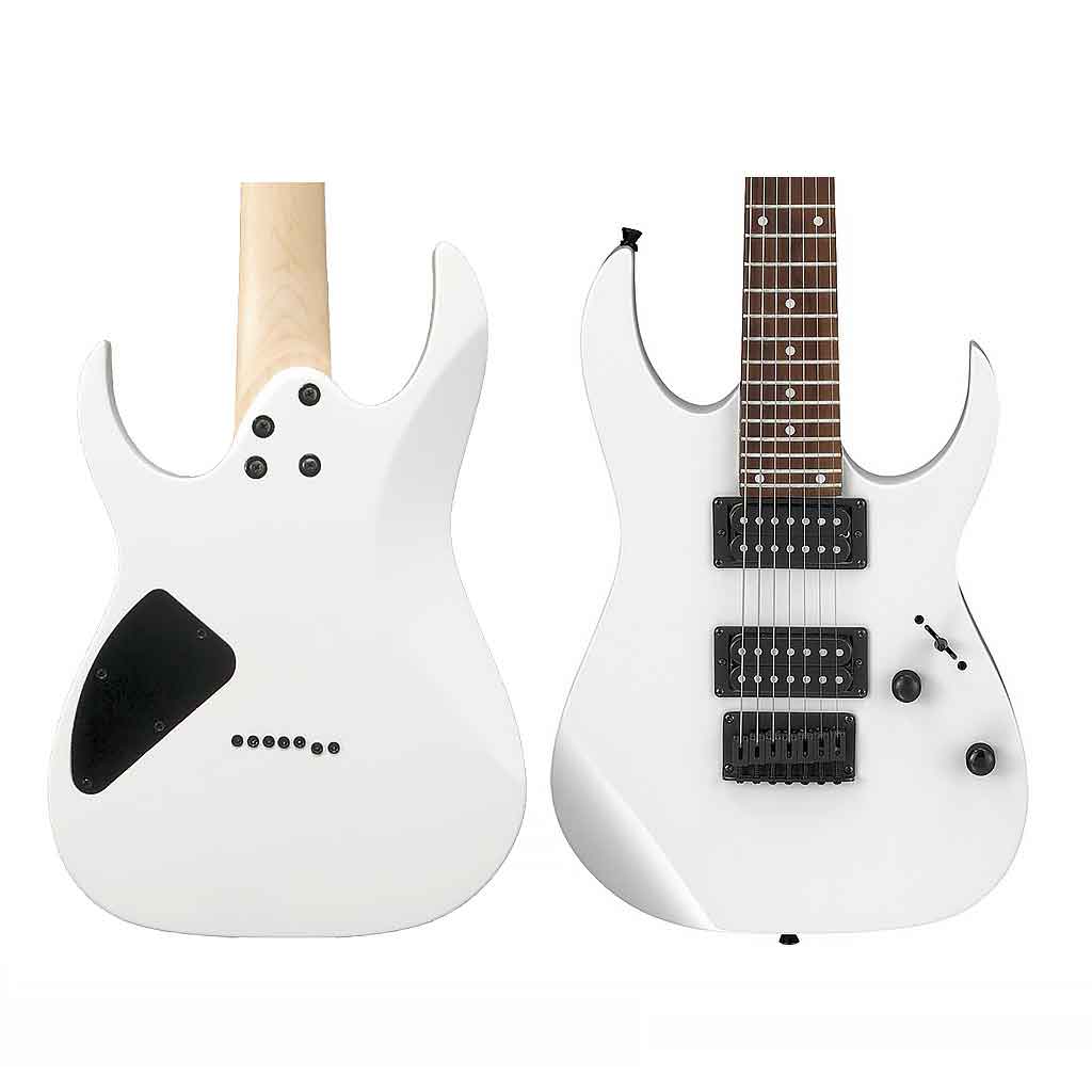 Ibanez GIO GRG7221 7-String Guitar - WHITE-Andy's Music