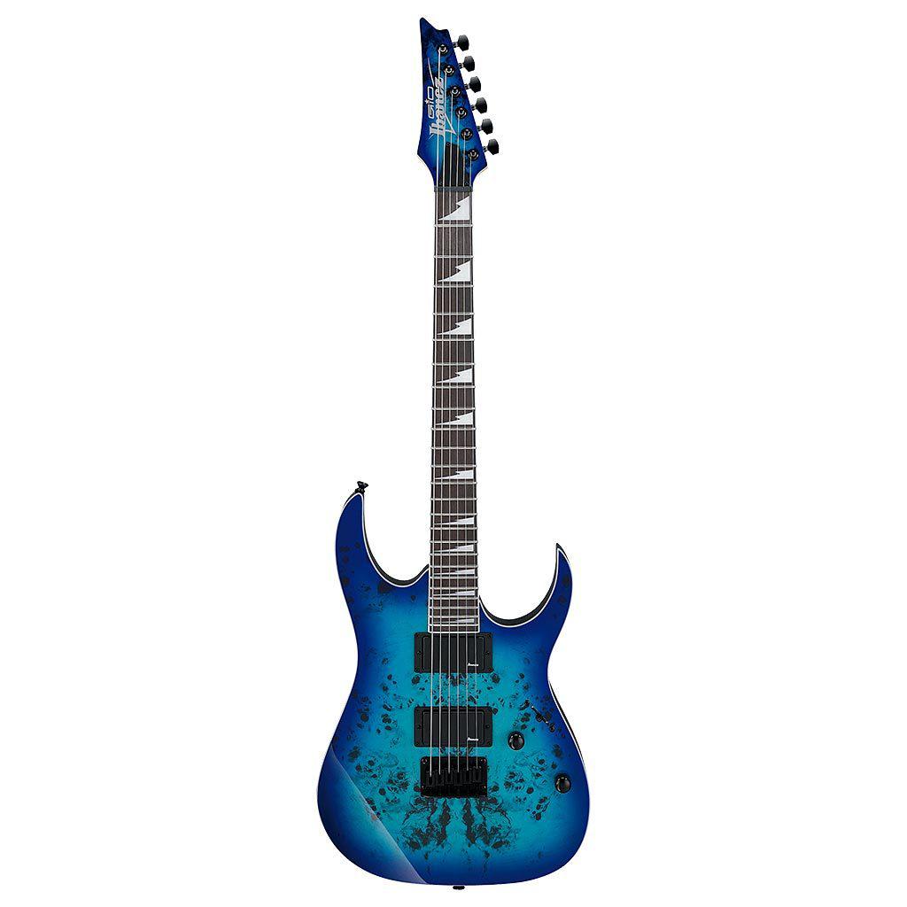 Ibanez GRGR221PA Electric Guitar Aqua Burst Finish-Andy's Music