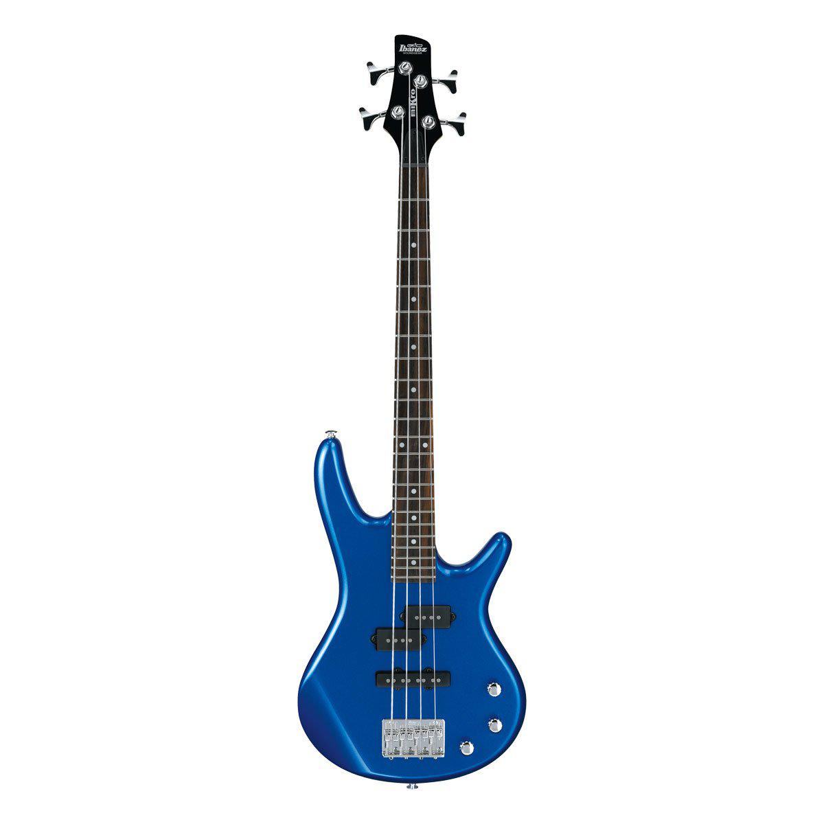 Ibanez GSRM20 Mikro Short Scale Bass Guitar-Starlight Blue-Andy's Music
