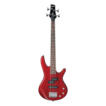 Ibanez GSRM20 Mikro Short Scale Bass Guitar-Transparent Red-Andy's Music