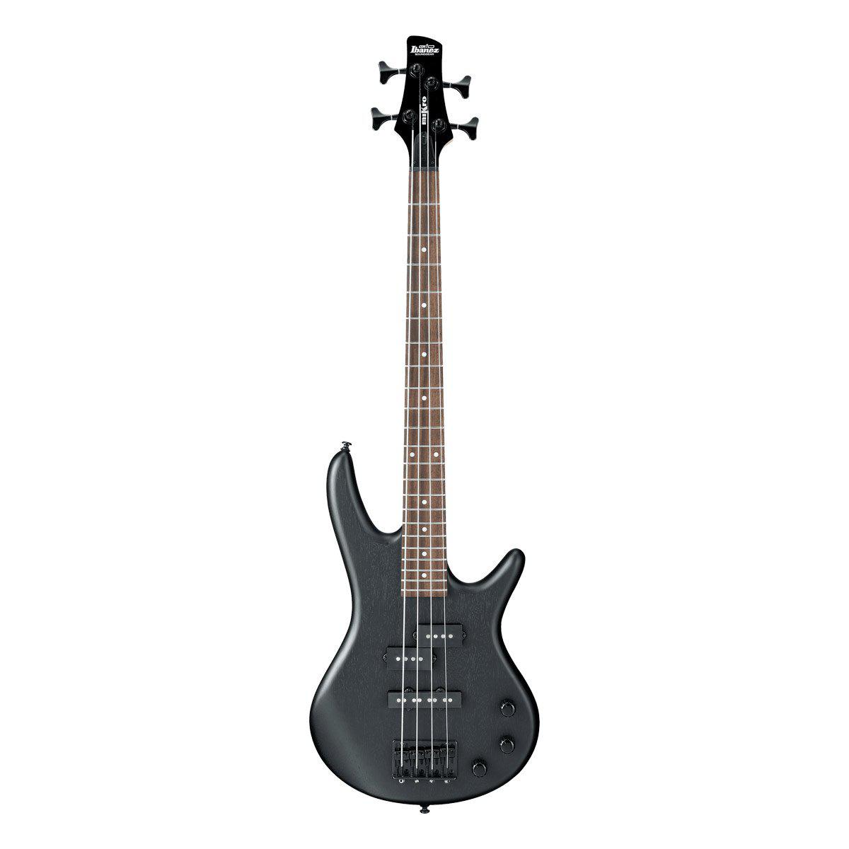 Ibanez GSRM20 Mikro Short Scale Bass Guitar-Weathered Black-Andy's Music