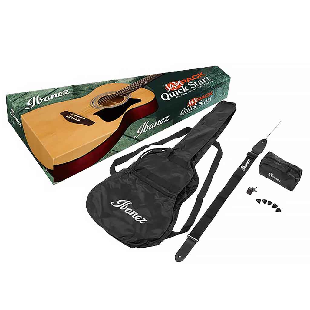 Ibanez IJVC50 Grand Concert Acoustic Guitar Jampack-Andy's Music
