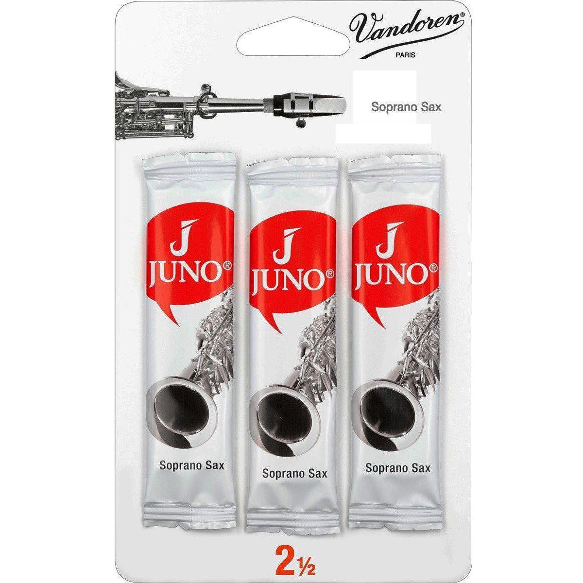 Juno Soprano Sax Reeds 3 Pack-Andy's Music