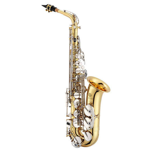Jupiter JAS710GNA Standard Alto Saxophone With Case-Andy's Music