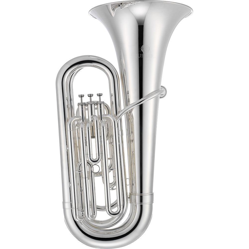 Jupiter JTU700 3-Valve BBb 3/4 Tuba-Silver Plated-Andy's Music