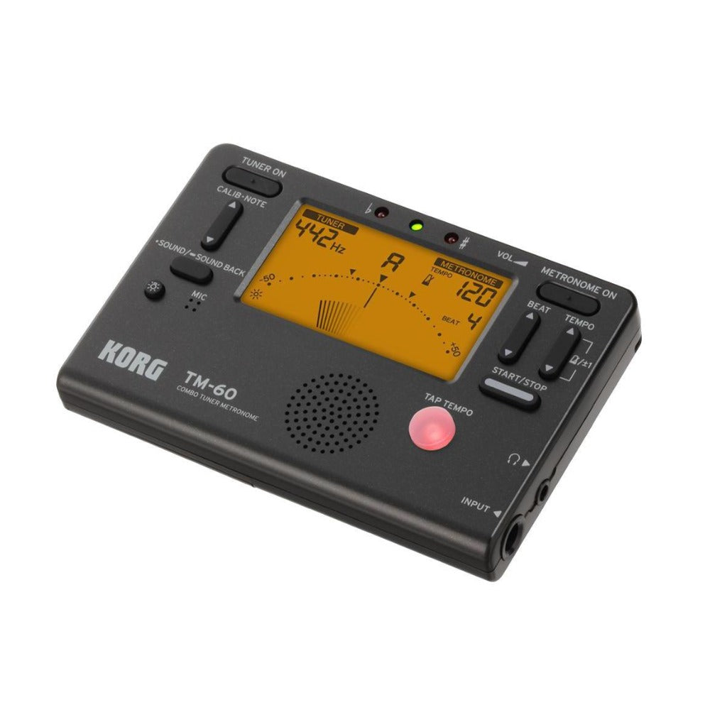 TM60C KORG CHROMATIC TUNER WITH CM200 MICROPHONE