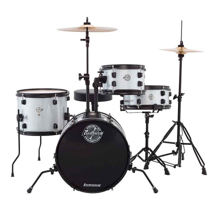 Ludwig Pocket Drum Set For Kids With Cymbals And Hardware-Andy's Music