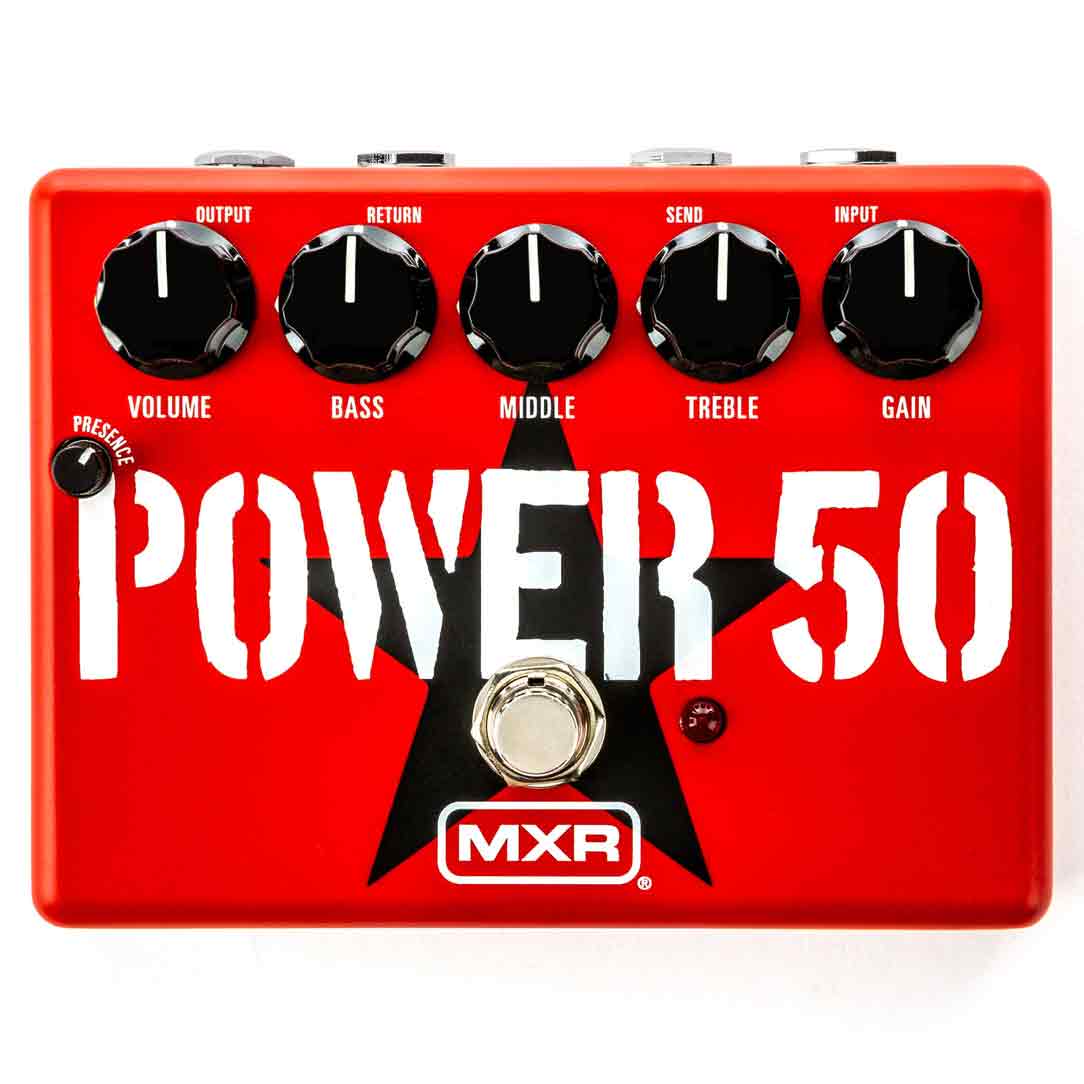 MXR Tom Morello Power 50 Overdrive Pedal-Andy's Music