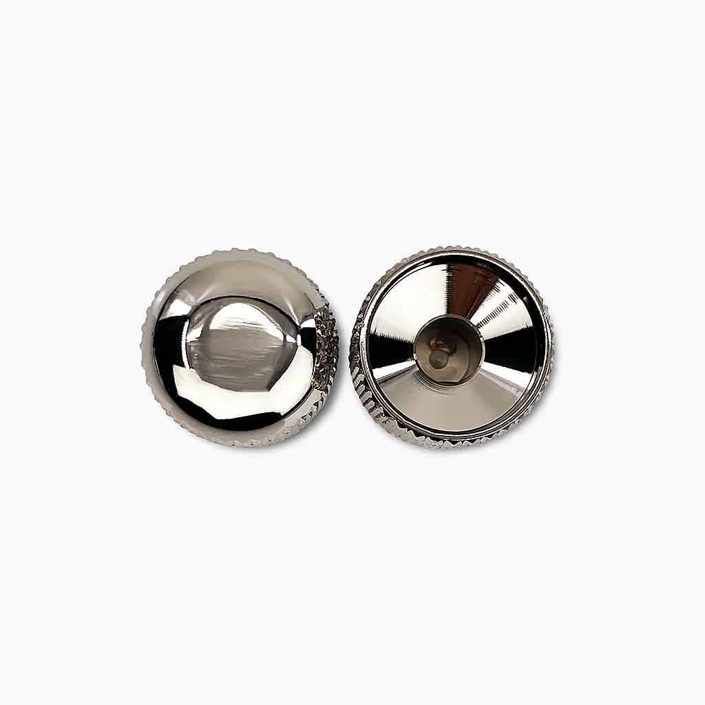 Metal Guitar Knobs - Nickel-Andy's Music