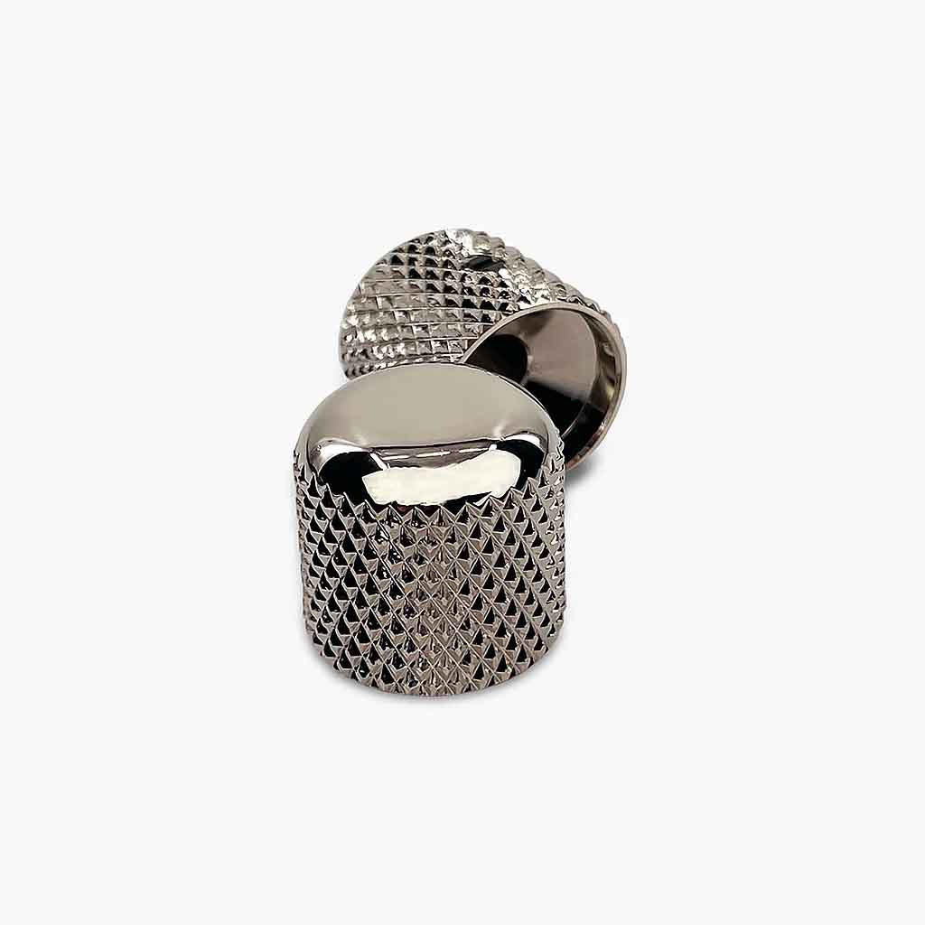 Metal Guitar Knobs - Nickel-Andy's Music