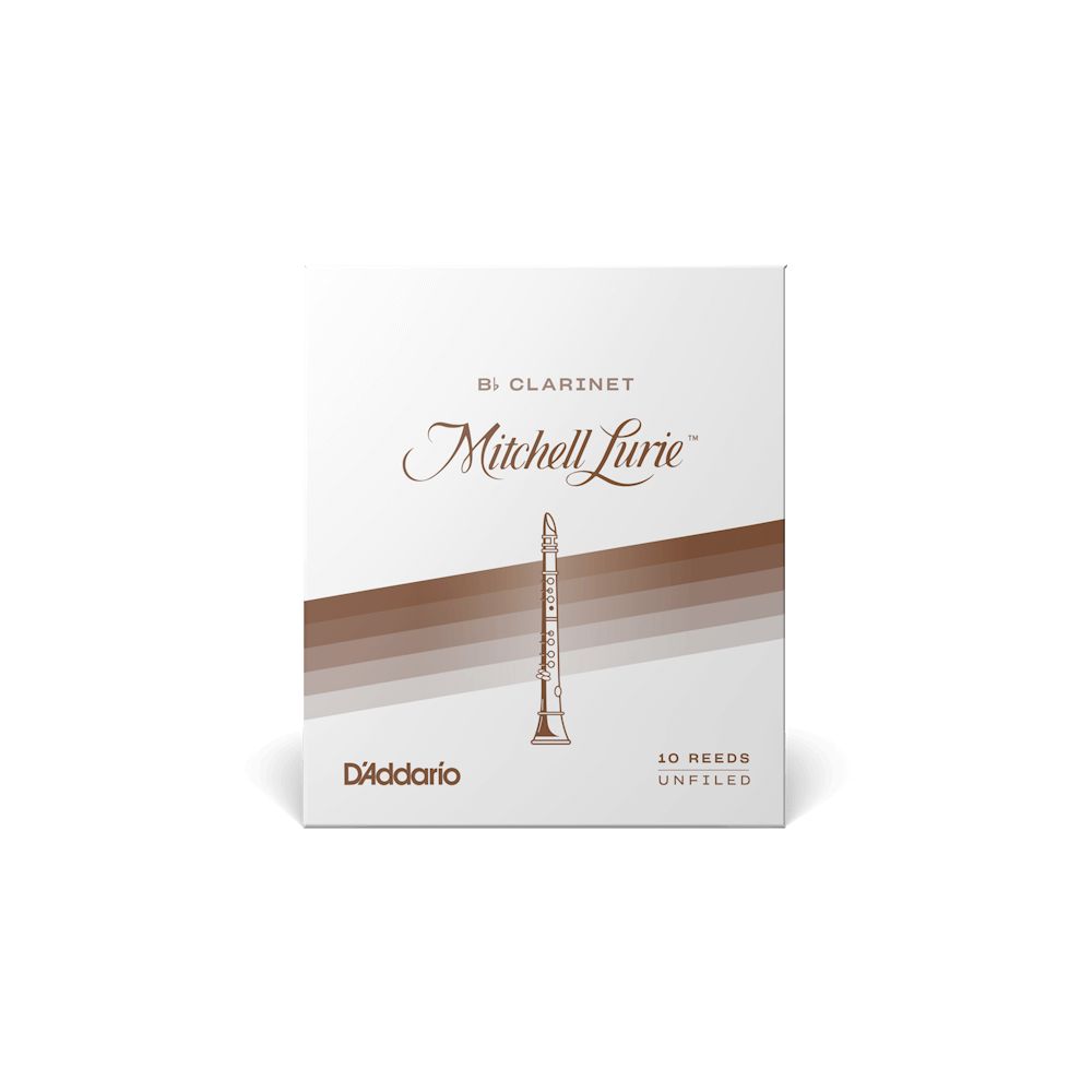 thumbnail image 2 of D'Addario Mitchell Lurie Bb Clarinet Reeds - Strength 3.5 Box Of 10 | Premium Woodwind Reeds For Advancing Players 2 of 6