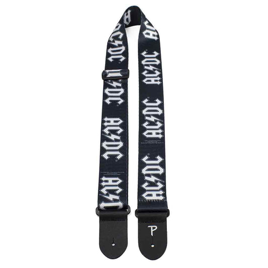 Official AC/DC Guitar Strap by Perris Leather-Andy's Music