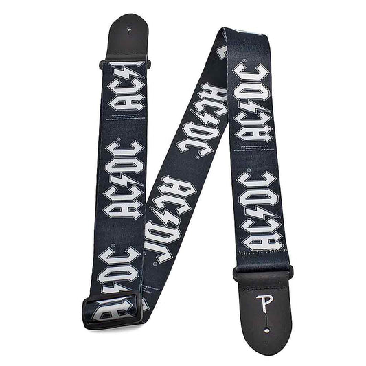 Official AC/DC Guitar Strap by Perris Leather-Andy's Music