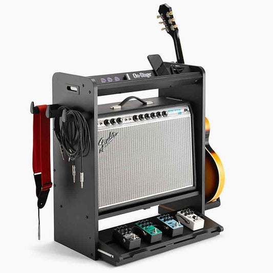 On Stage GWS5000 Guitar Workstation-Black-Andy's Music