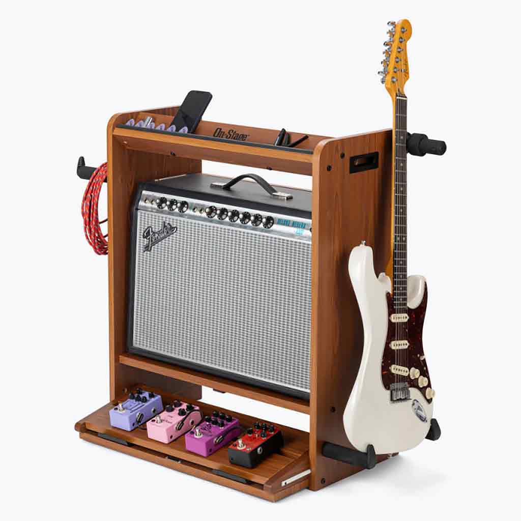 On Stage GWS5000 Guitar Workstation-Rosewood-Andy's Music