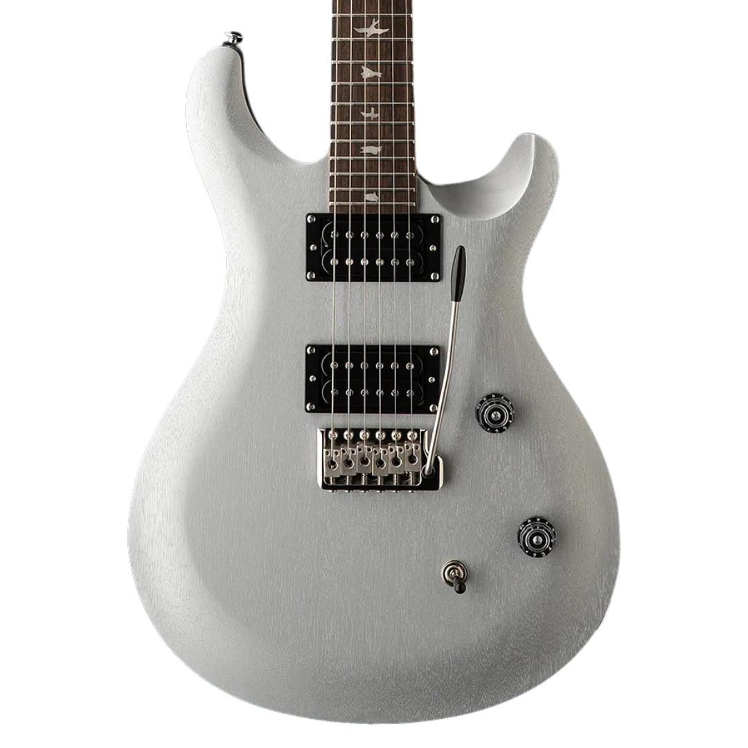 PRS SE CE24 Standard Satin Electric Guitar - 2025-Metallic Silver-Andy's Music