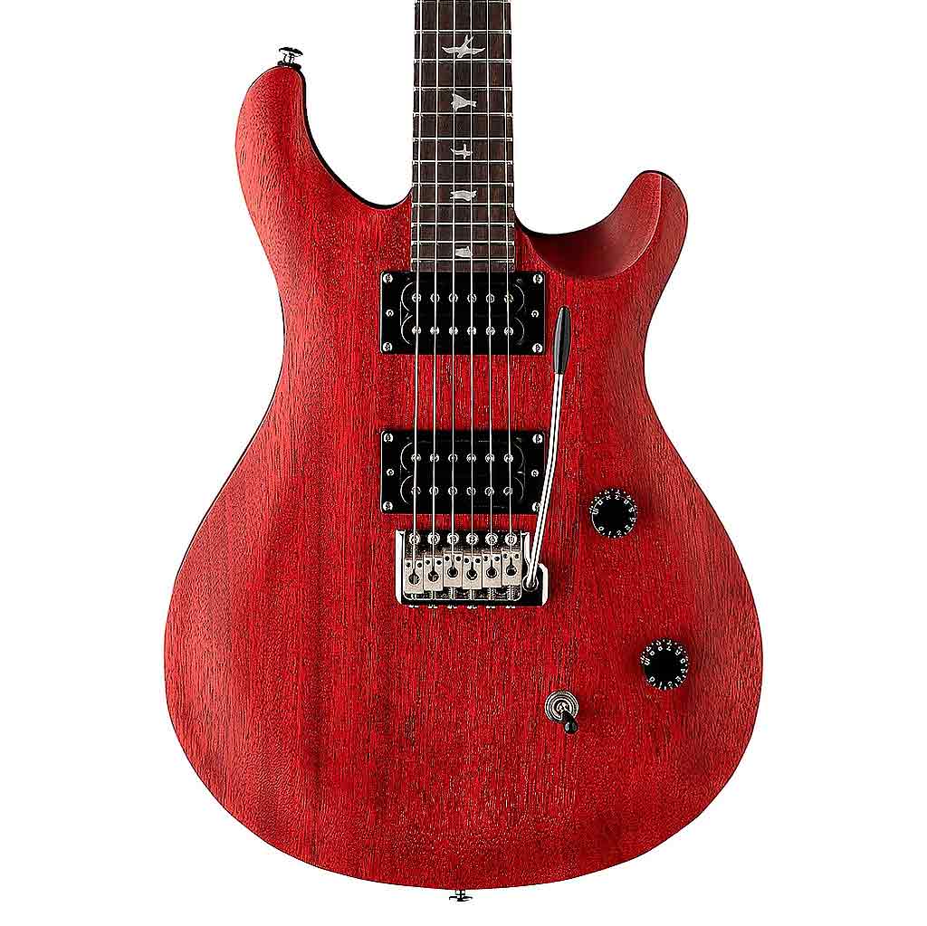 PRS SE CE24 Standard Satin Electric Guitar Vintage Cherry-Andy's Music