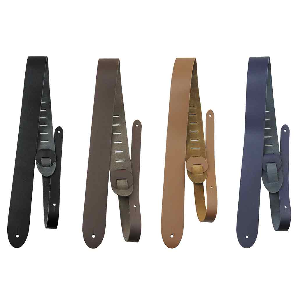 Perri's Leather 2" Basic Leather Guitar Strap-Andy's Music