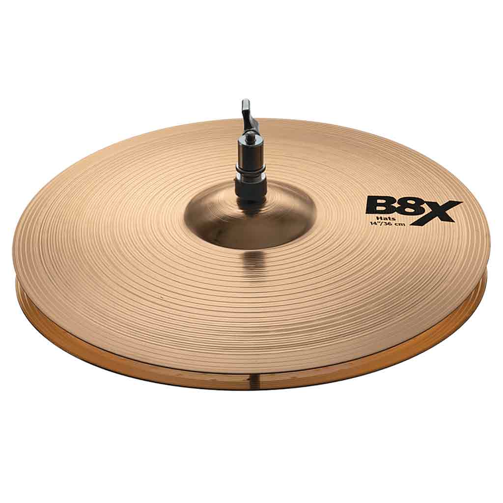 Sabian 14" B8X HI HATS - 41402X-Andy's Music