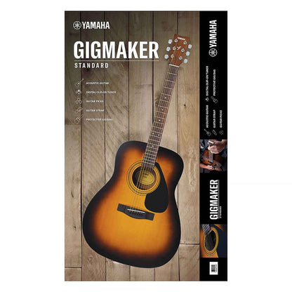 Yamaha Gigmaker Standard Acoustic Guitar Starter Kit - Sunburst-Andy's Music