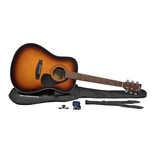 Yamaha Gigmaker Standard Acoustic Guitar Starter Kit - Sunburst-Andy's Music