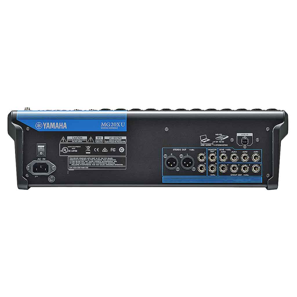 Yamaha MG20XU 20 Channel Audio Mixer-Andy's Music
