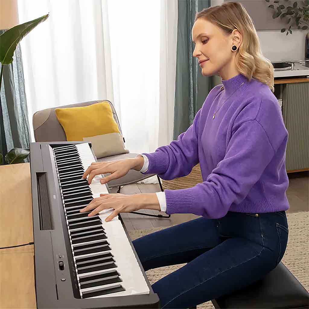 Yamaha P145BT Digital Piano Bluetooth Connectivity-Andy's Music