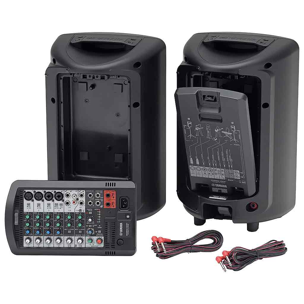 Yamaha STAGEPAS 400BT Portable PA System-Andy's Music