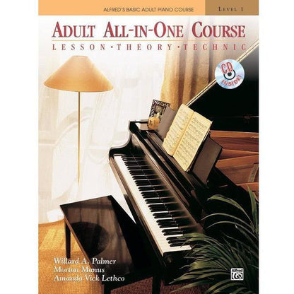 Alfred's Basic Adult All-in-One Course-1 with CD-Andy's Music