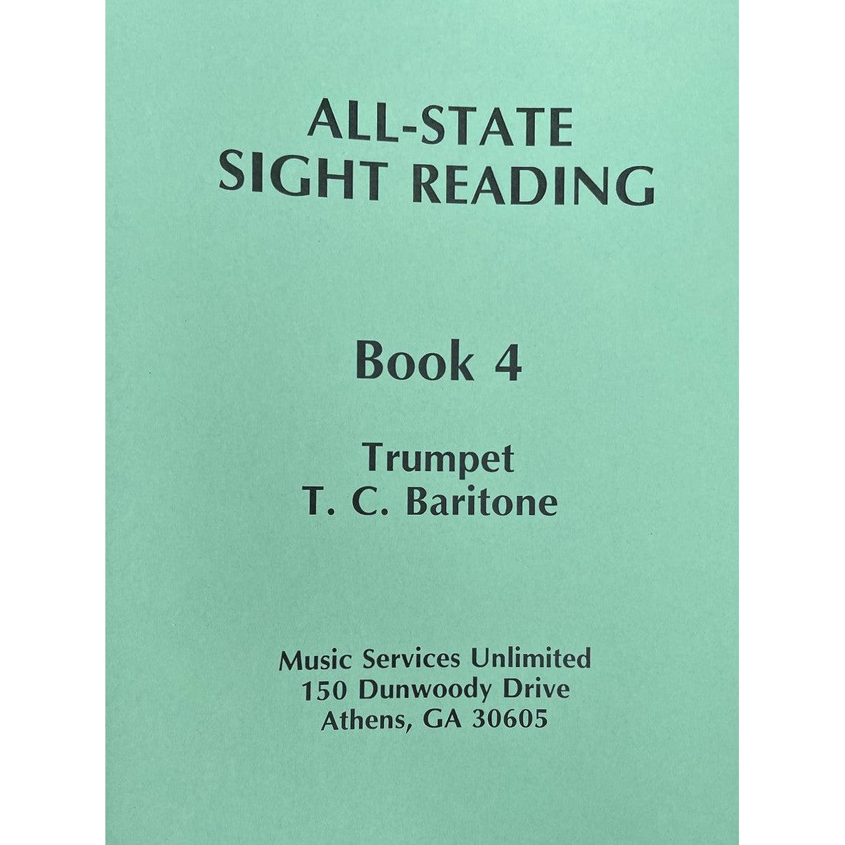 All-State Sight Reading-Trumpet/BaritoneTC-Andy's Music