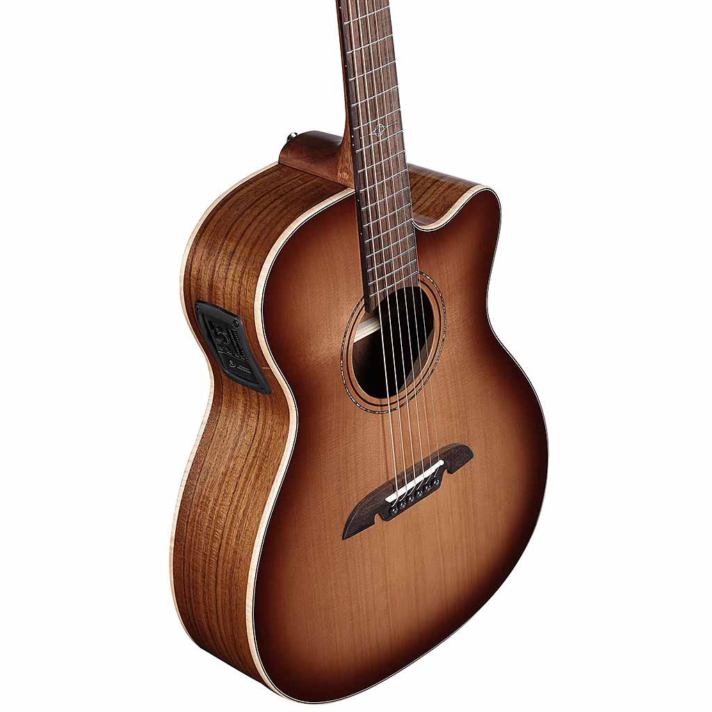 Alvarez AFA95CESHB Artist Elite Folk/OM Acoustic Electric Guitar-Andy's Music