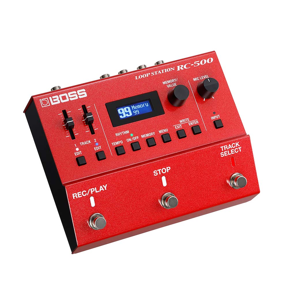 raspberry pi loop pedal Boss RC-500 Loop Station Pedal