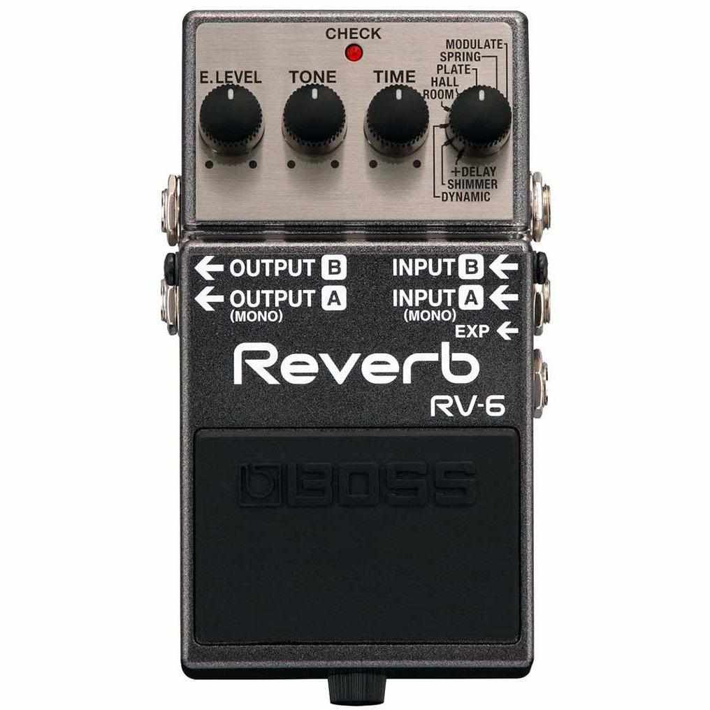 BOSS RV-6 Reverb Guitar Effects Pedal – Andy's Music