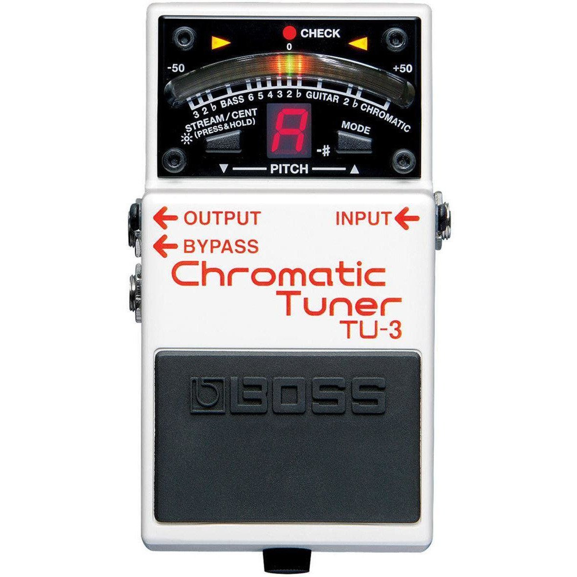 pedal steel tuner Boss TU-3 Chromatic Pedal Tuner