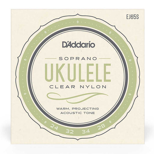 D'Addario EJ65S Soprano Ukulele String Set-Andy's Music