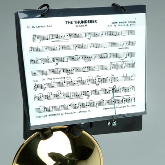 DEG HC260 Trumpet Lyre - Flip Folder-Andy's Music