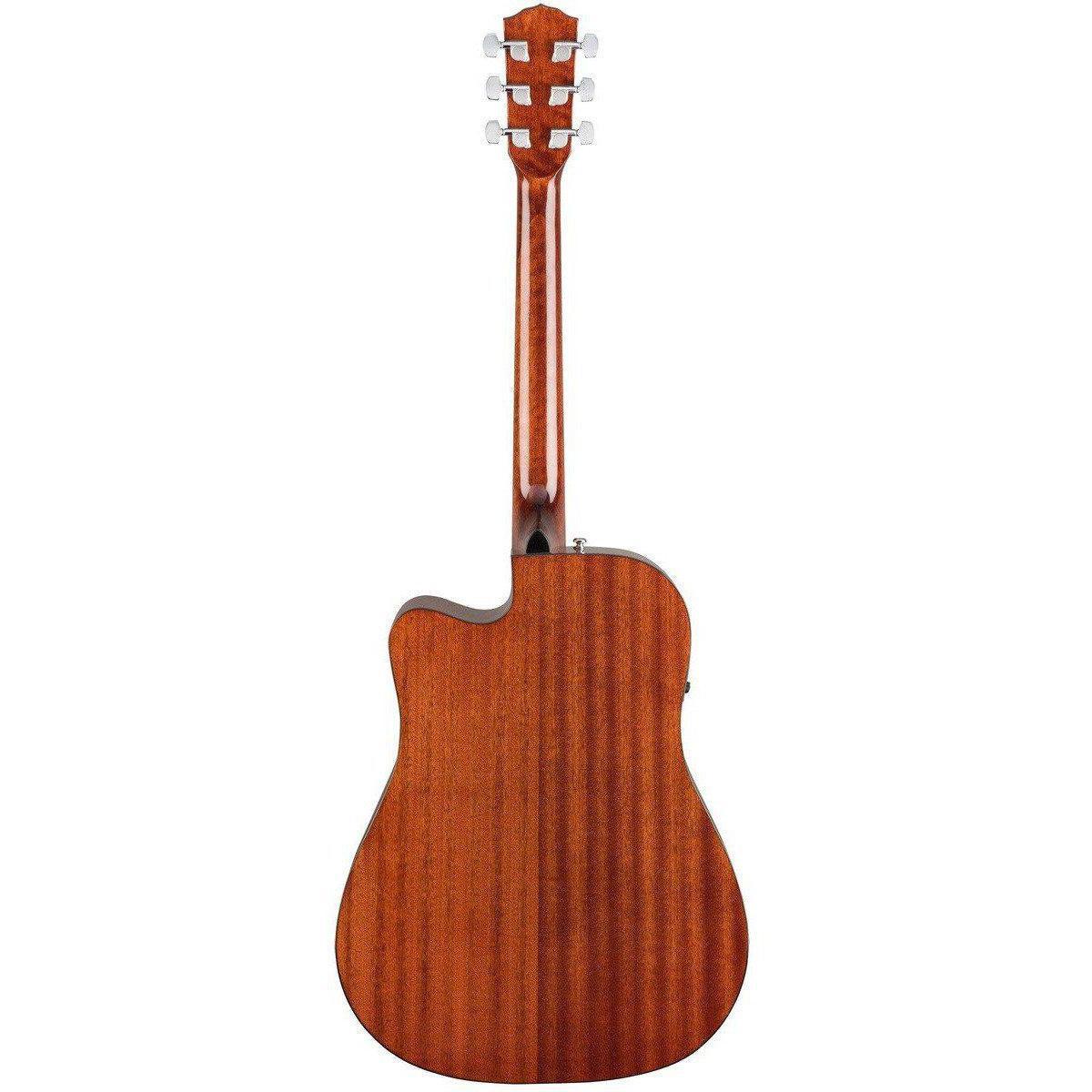 Fender CD60SCE Cutaway Acoustic-Electric Guitar All Mahogany Body-Andy's Music