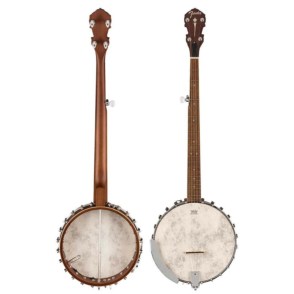 Fender PB-180E 5-String Open Back Banjo-Andy's Music