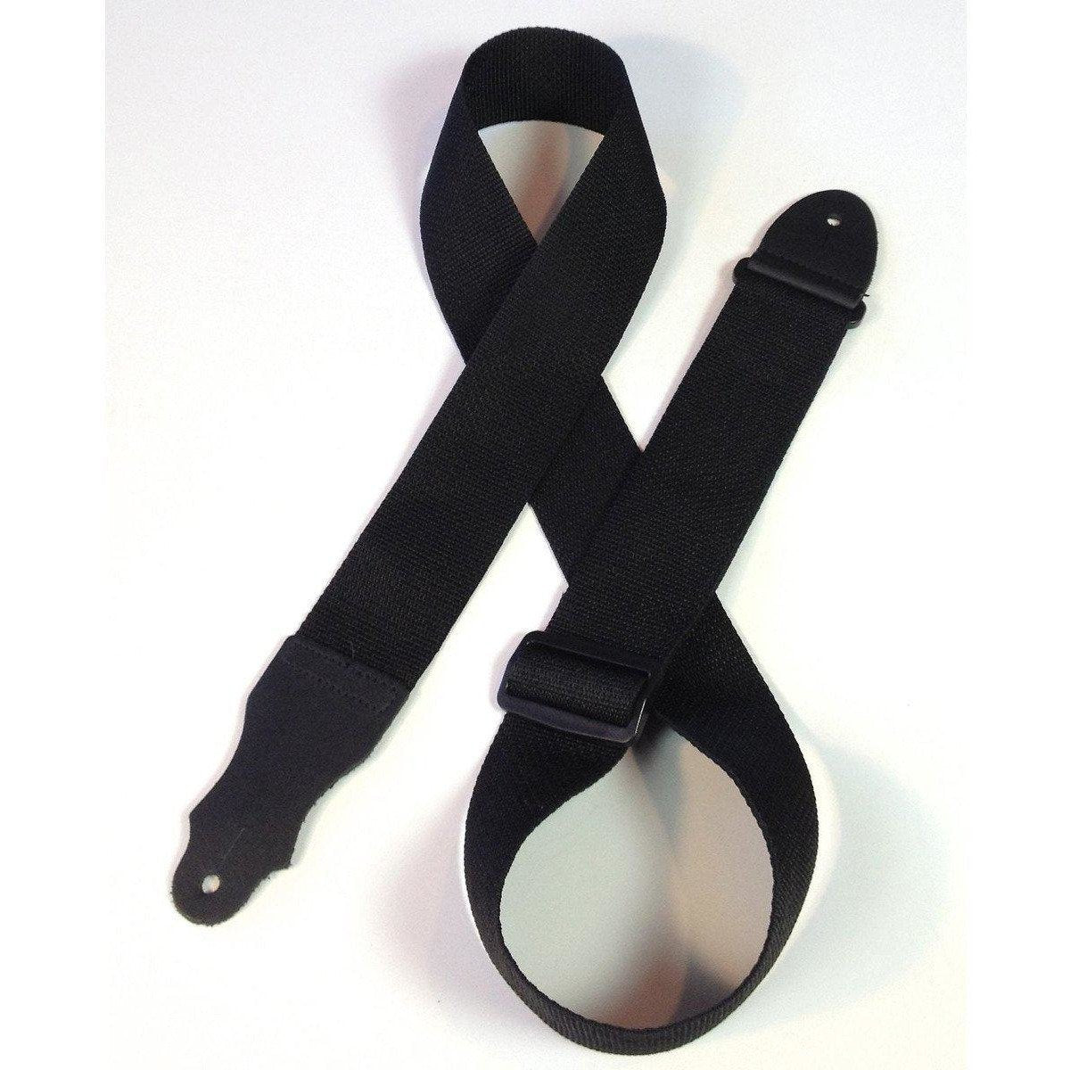 Franklin Poly Web Guitar Strap-black-Andy's Music