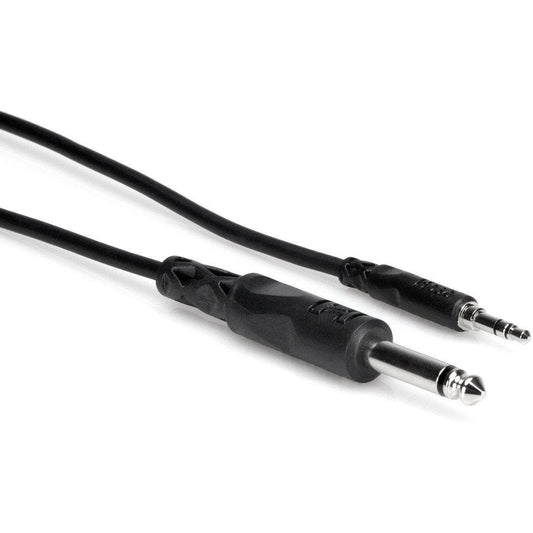 Hosa Mono Interconnect 1/4" TS to 3.5 mm TRS Cable-Andy's Music